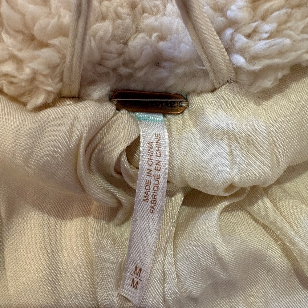 Free People Cream Jacket